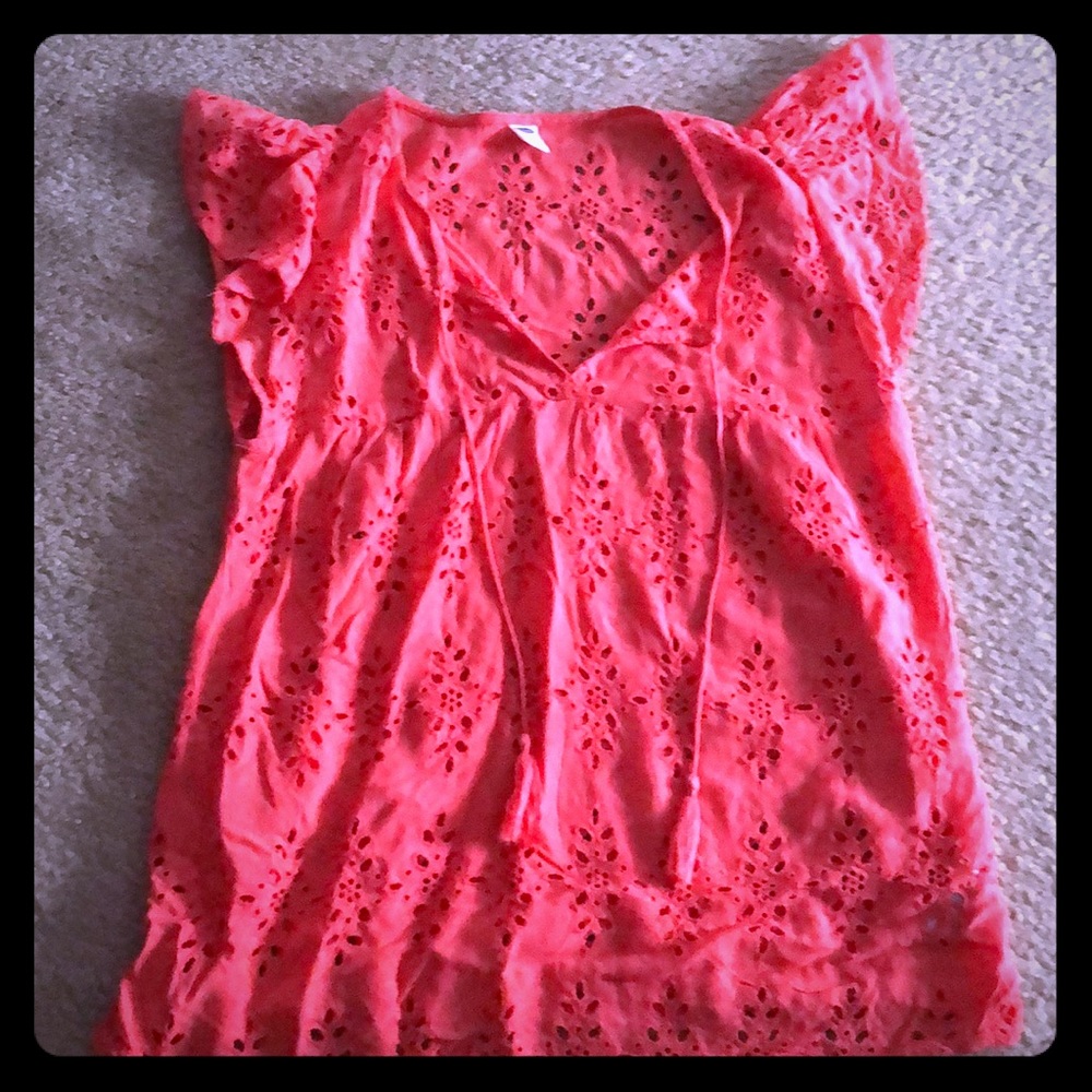 Flutter sleeve shirt